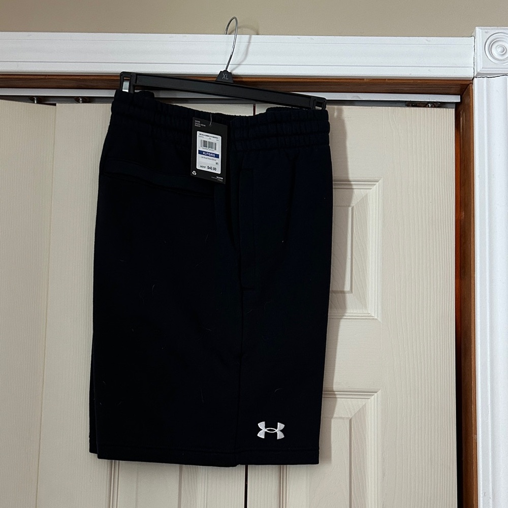 Under Armour Dark Shorts with Logo